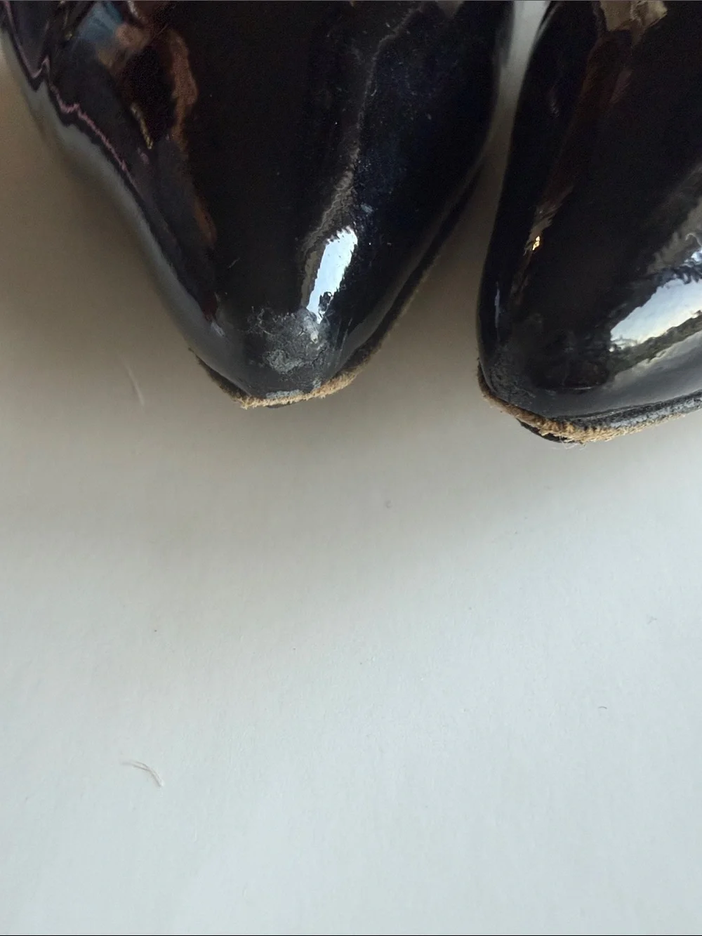 Manolo Blahnik Black Leather Pumps Heel size 39.5 US 9.5